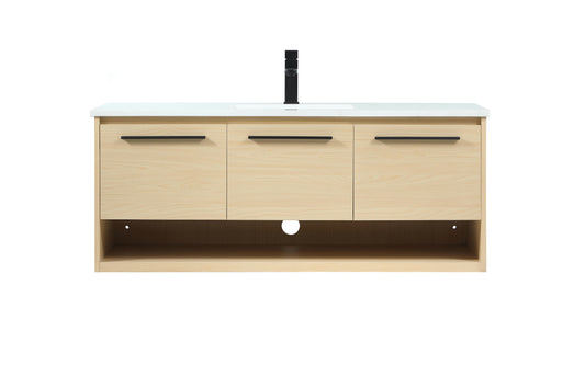 48 inch Single Bathroom Vanity in Maple - BC3704820MP