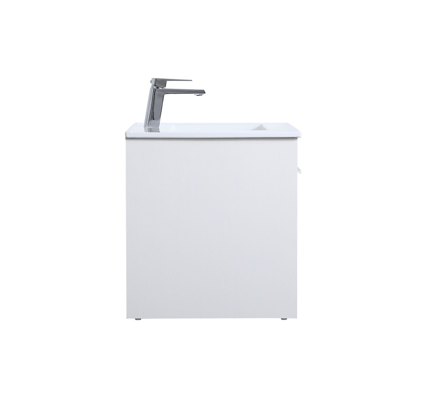 30 inch Single Bathroom Floating Vanity in White - BC3803020WH