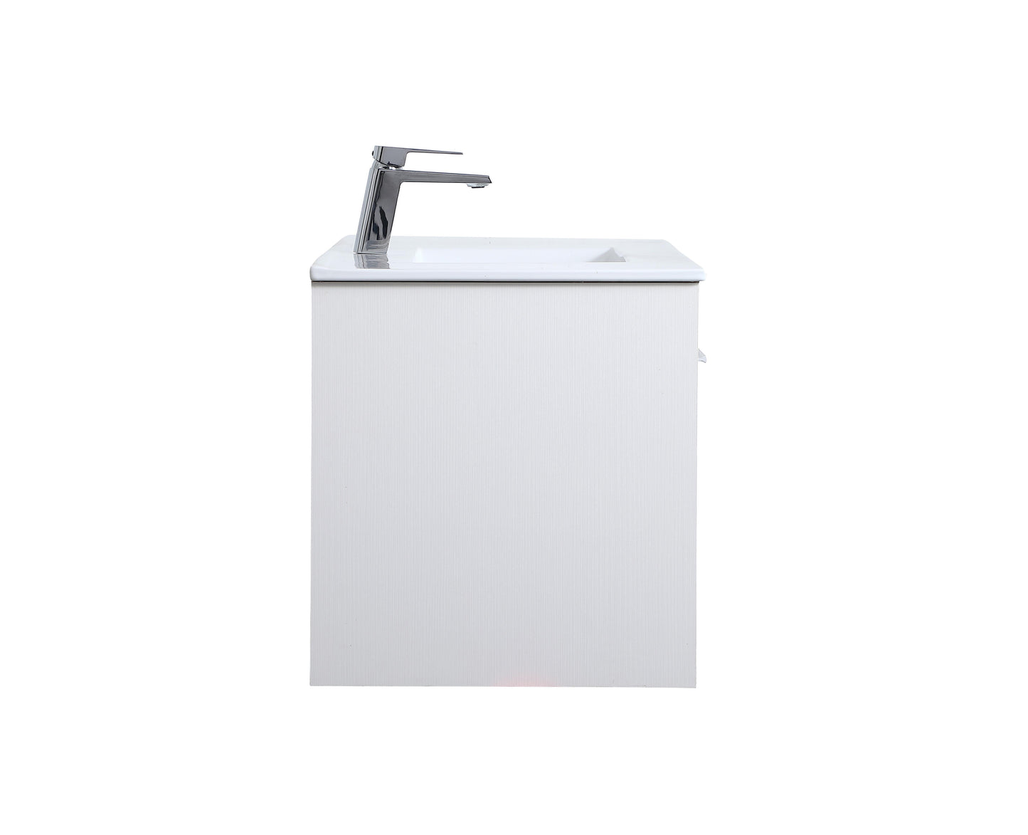 36 inch Single Bathroom Floating Vanity in White - BC3803620WH