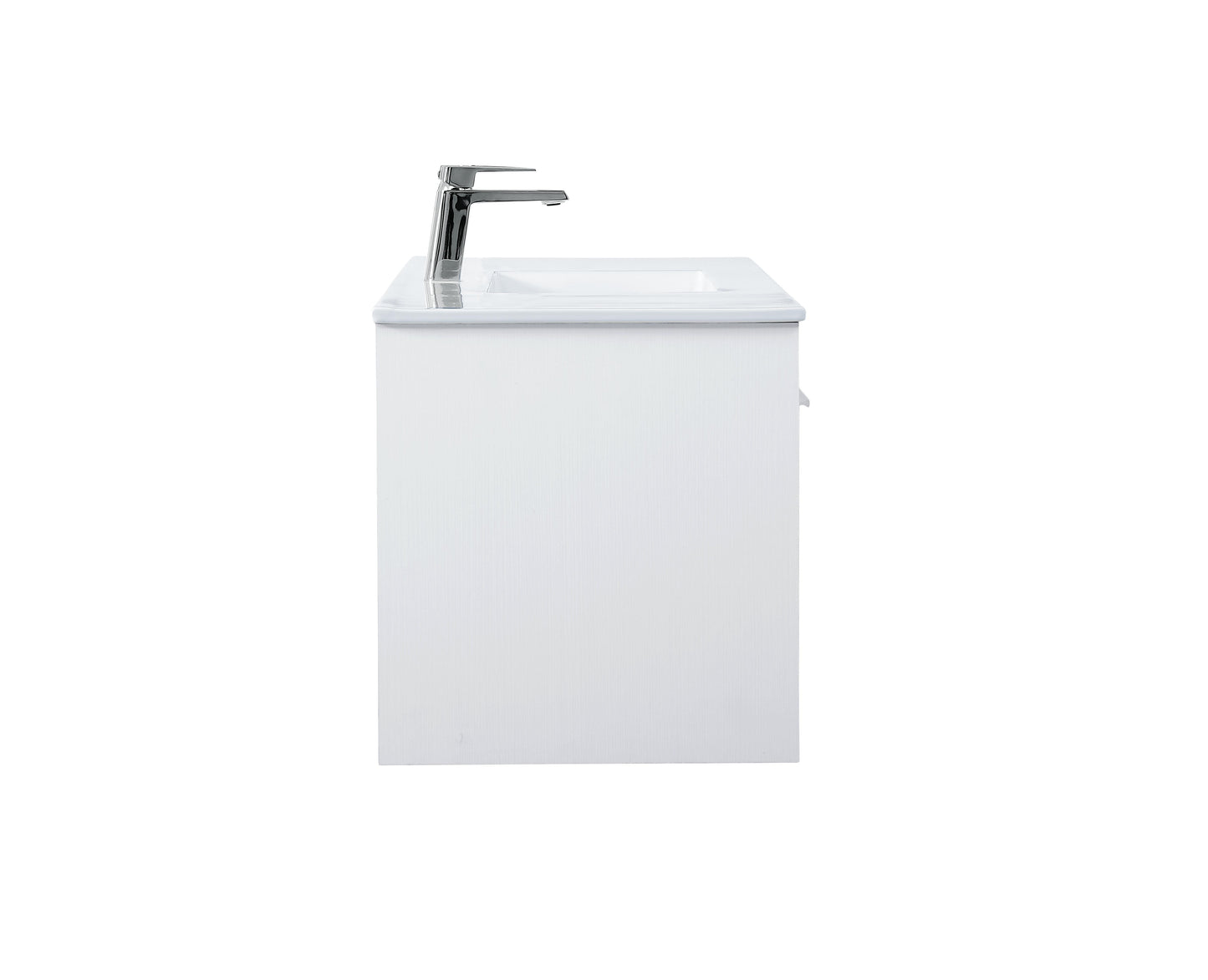 48 inch Single Bathroom Floating Vanity in White - BC3804820WH