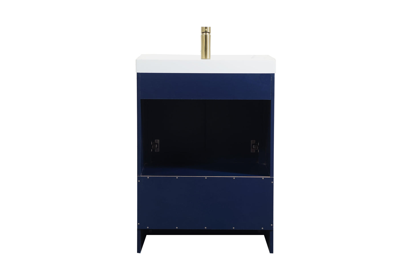 24 inch Single Bathroom Vanity in Blue