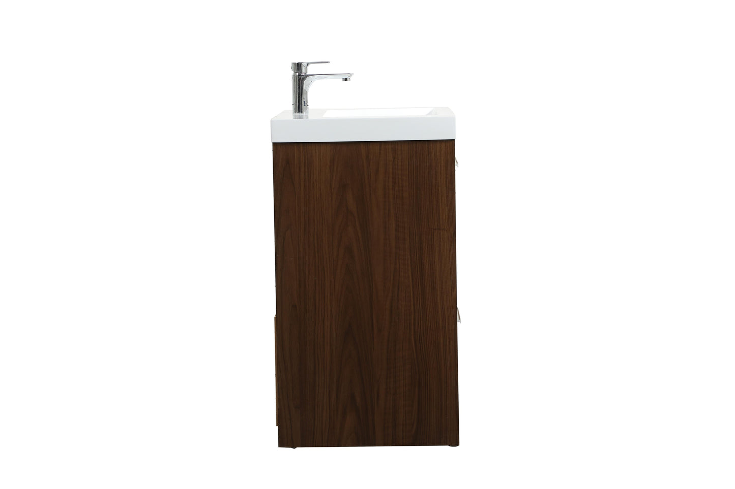 24 inch Single Bathroom Vanity in Walnut