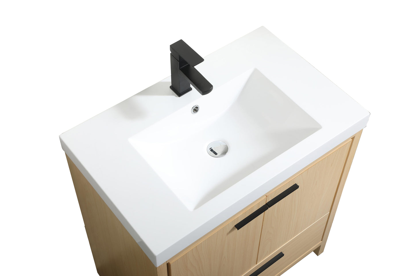 30 inch Single Bathroom Vanity in Maple