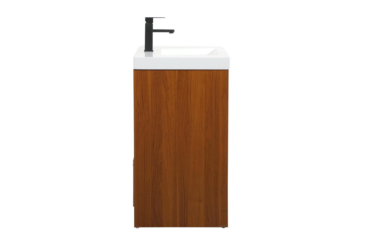 30 inch Single Bathroom Vanity in Teak