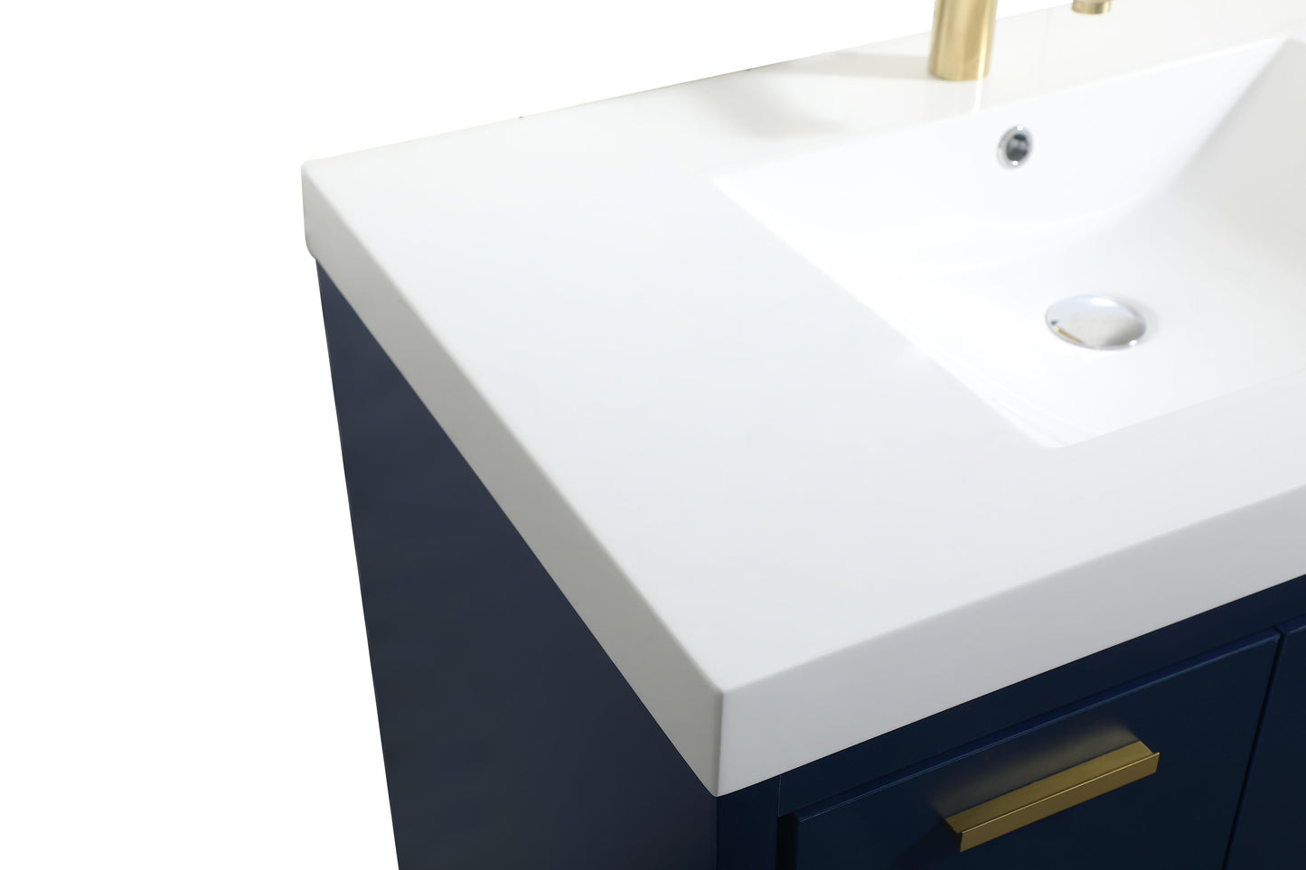 36 inch Single Bathroom Vanity in Blue