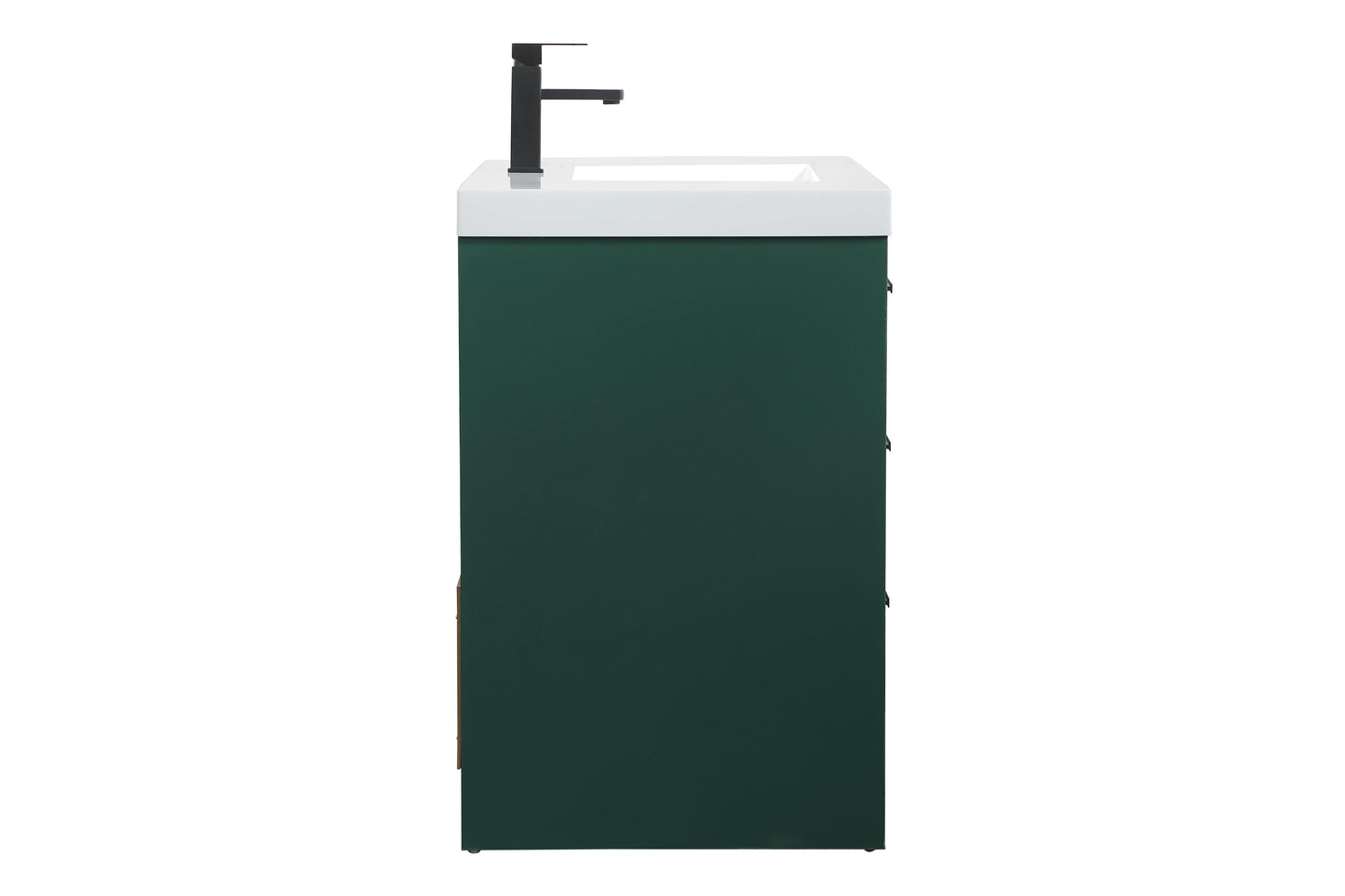 36 inch Single Bathroom Vanity in Green