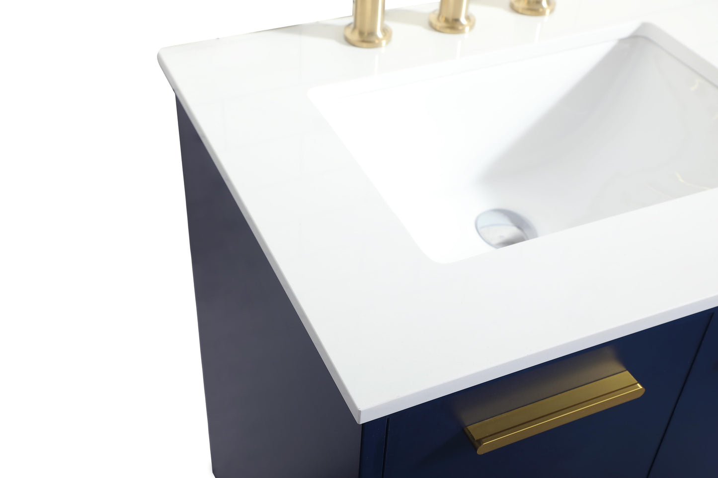 24 inch Bathroom Vanity in Blue