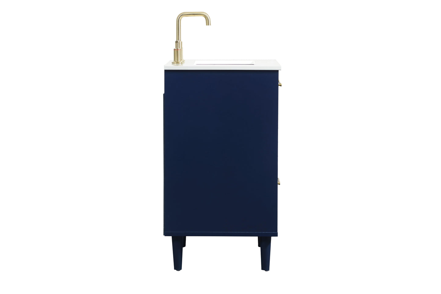 24 inch Bathroom Vanity in Blue