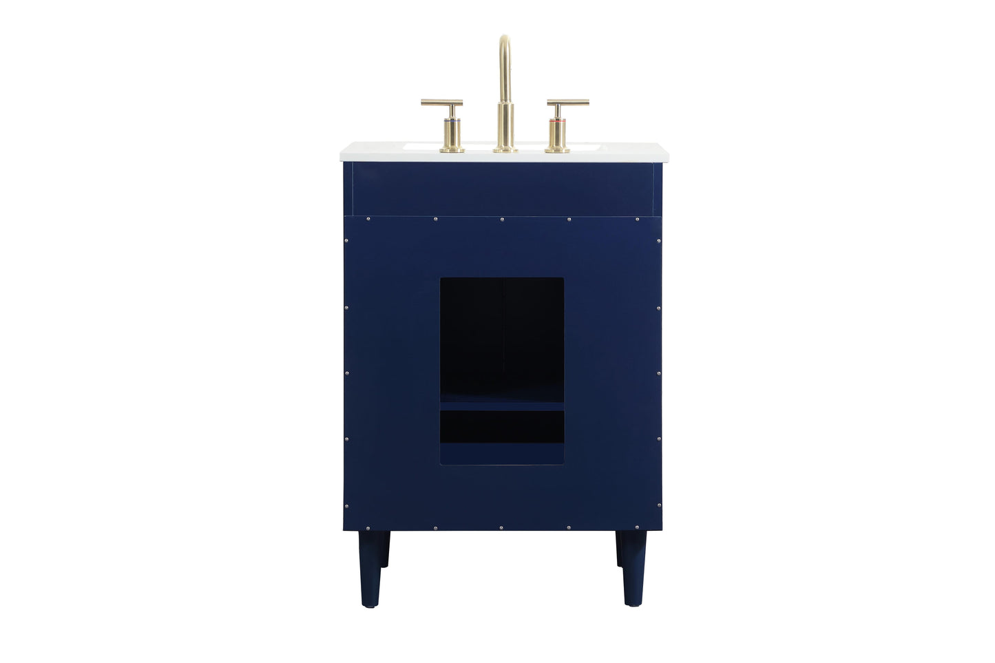 24 inch Bathroom Vanity in Blue