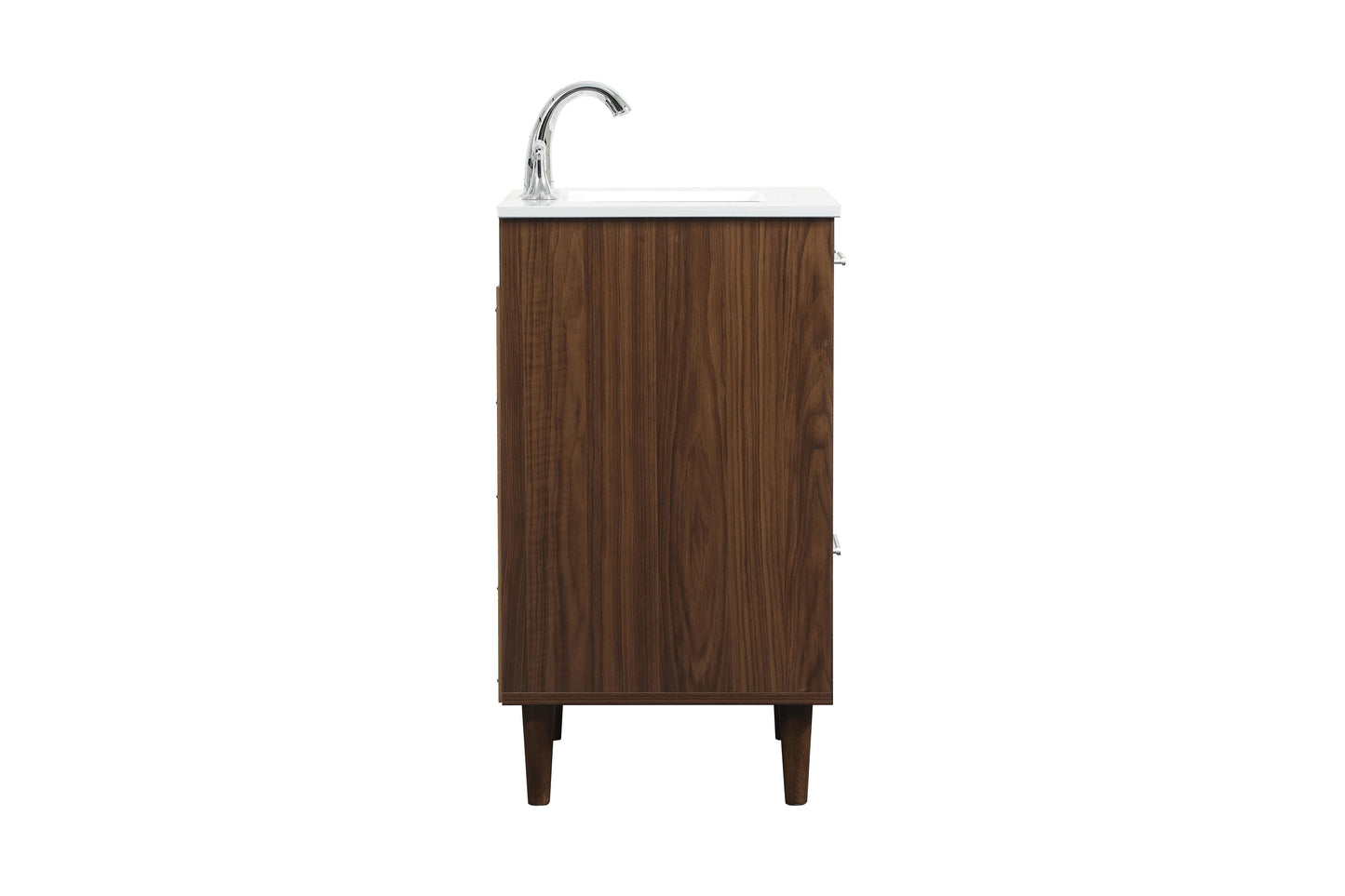 24 inch Bathroom Vanity in Walnut