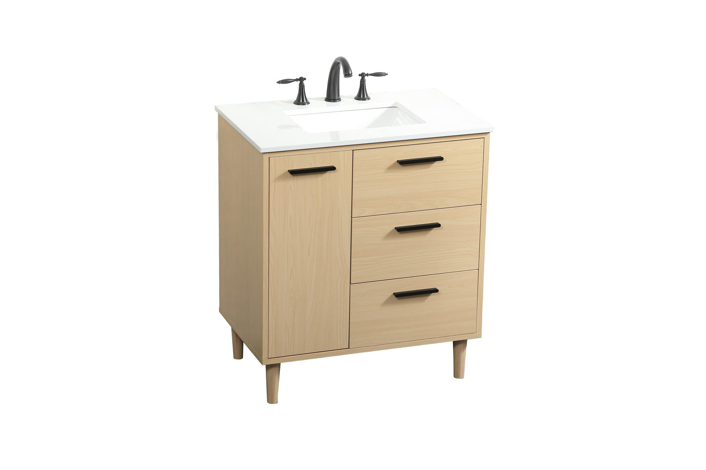 30 inch Bathroom Vanity in Maple