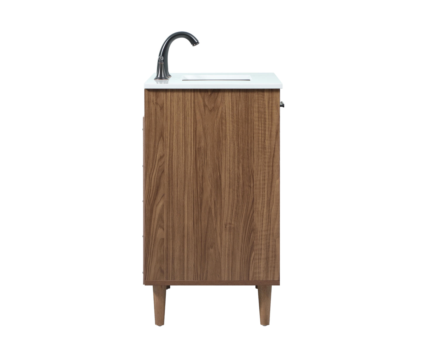 30 inch Single Bathroom Vanity in Walnut Brown - BC4003034WB