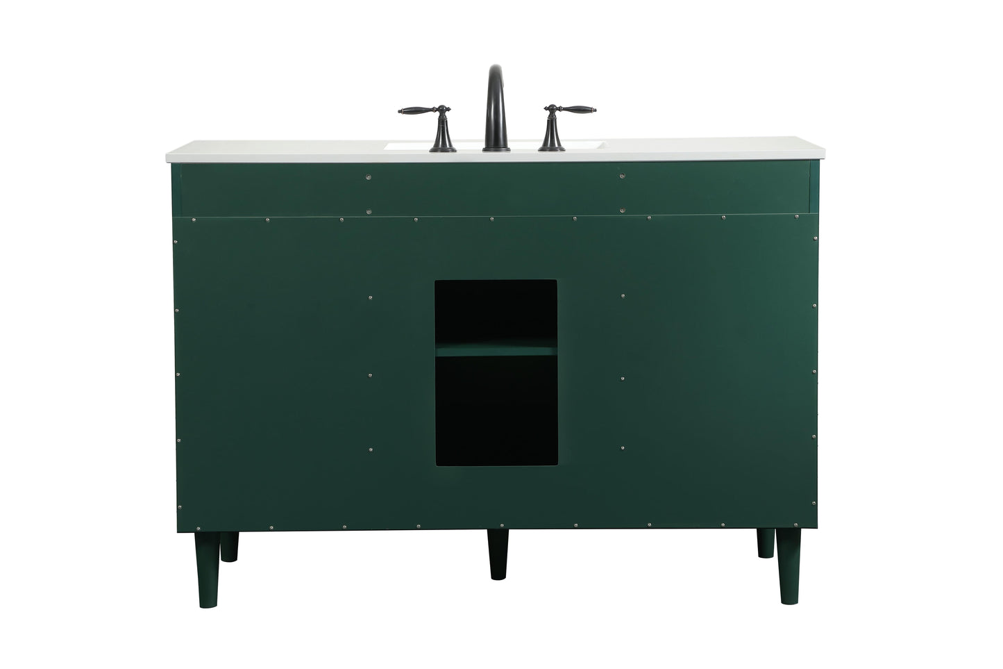 48 inch Bathroom Vanity in Green