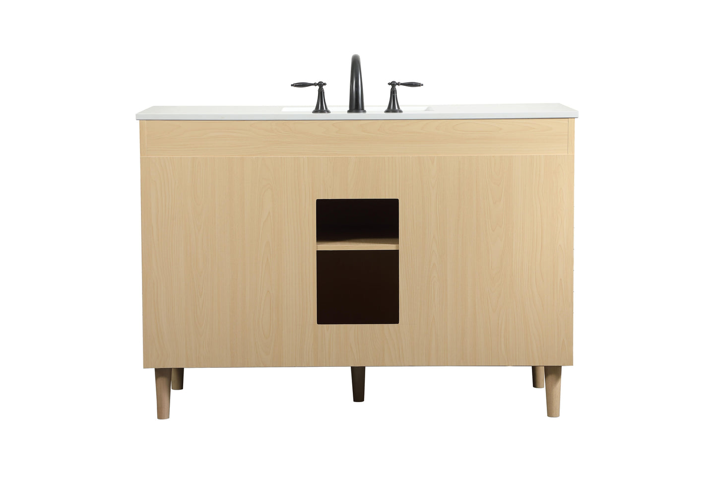 48 inch Bathroom Vanity in Maple