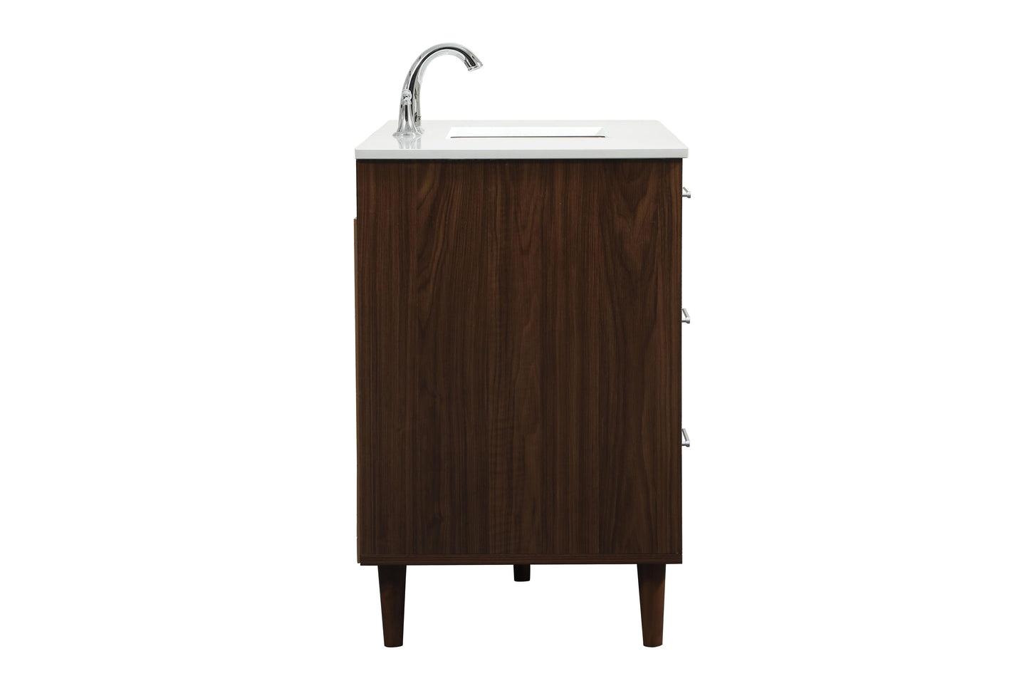 48 inch Bathroom Vanity in Walnut