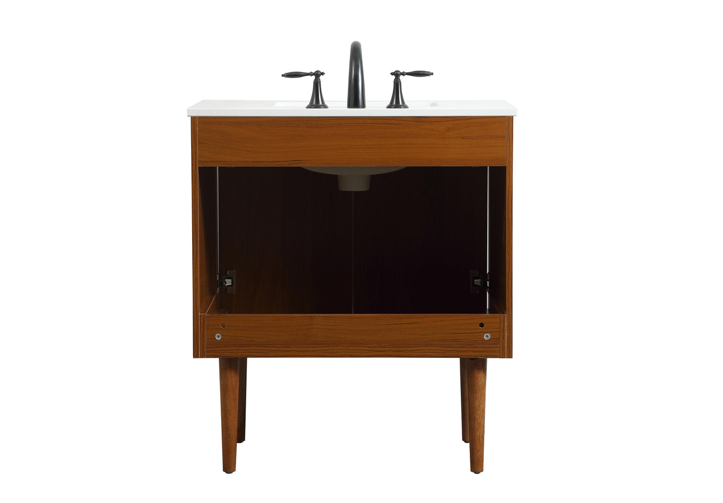 30 inch Single Bathroom Vanity in Teak - BC4103034TK