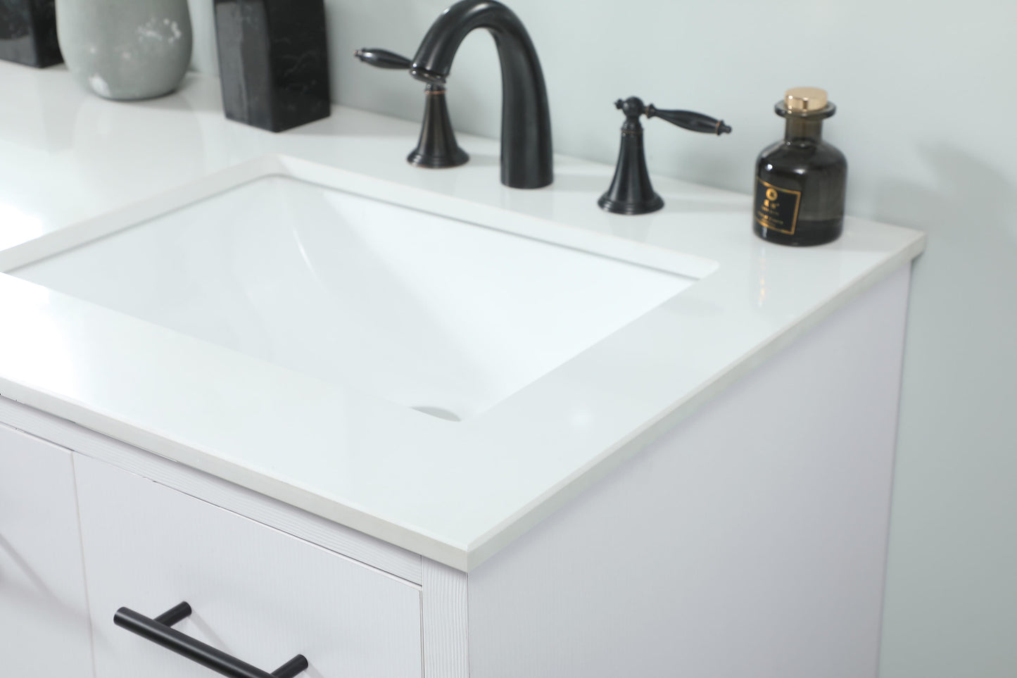 60 inch Single Bathroom Vanity in White