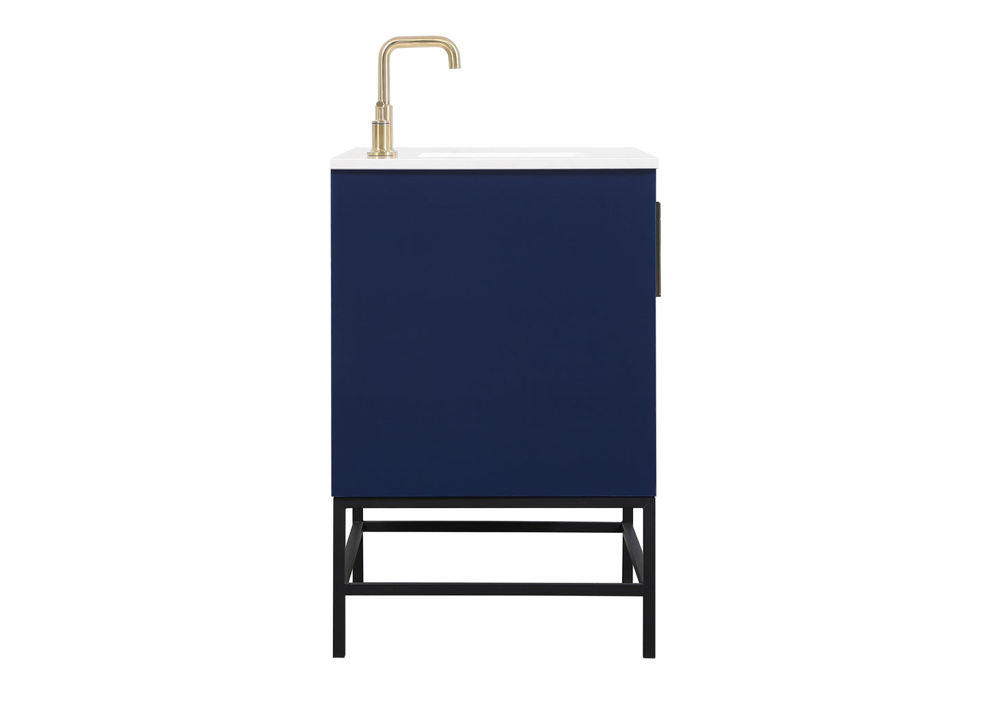 32 inch Single Bathroom Vanity in Blue - BC4203234BL