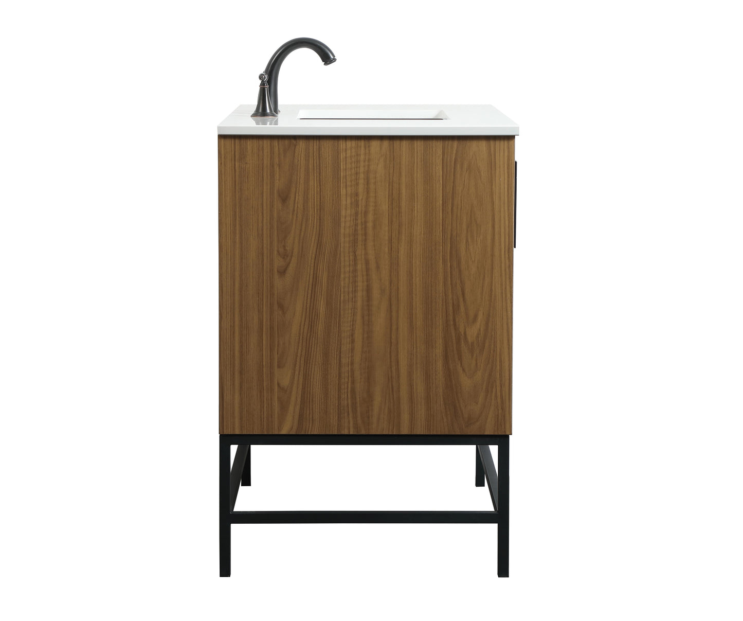 36 inch Single Bathroom Vanity in Walnut Brown - BC4203634WB