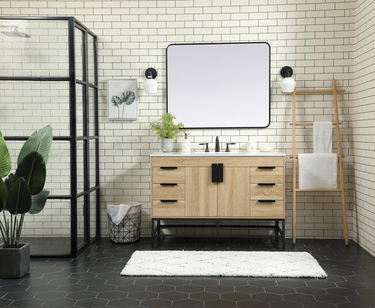 48 inch Single Bathroom Vanity in Mango Wood - BC4204834MW