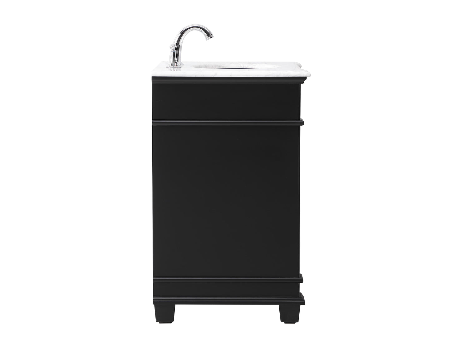 30 inch Single Bathroom Vanity Set in Black - BC4303035BK