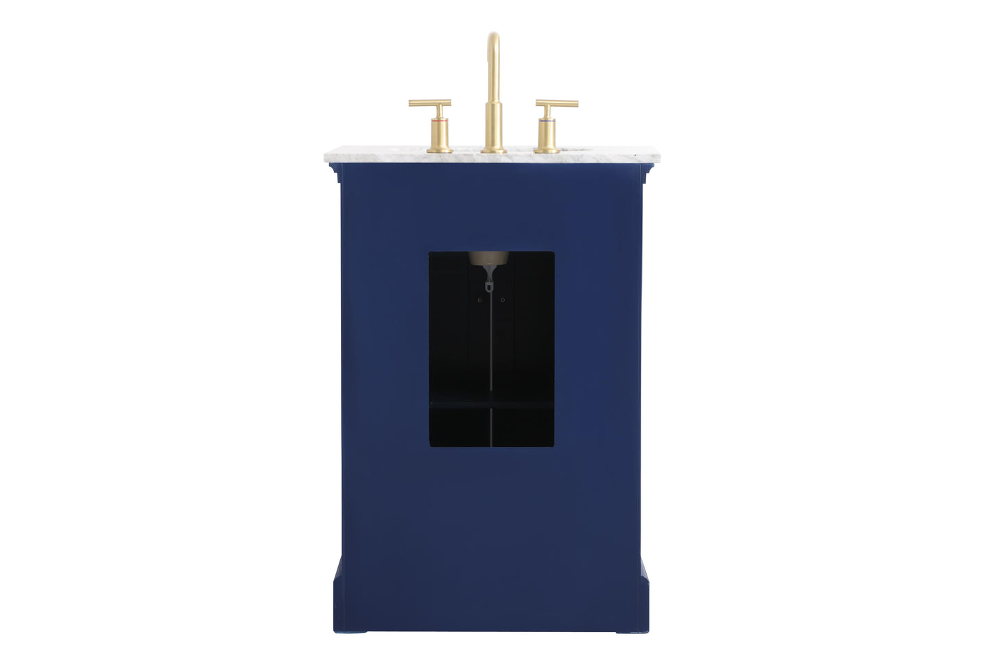 24 inch Single Bathroom Vanity in Blue