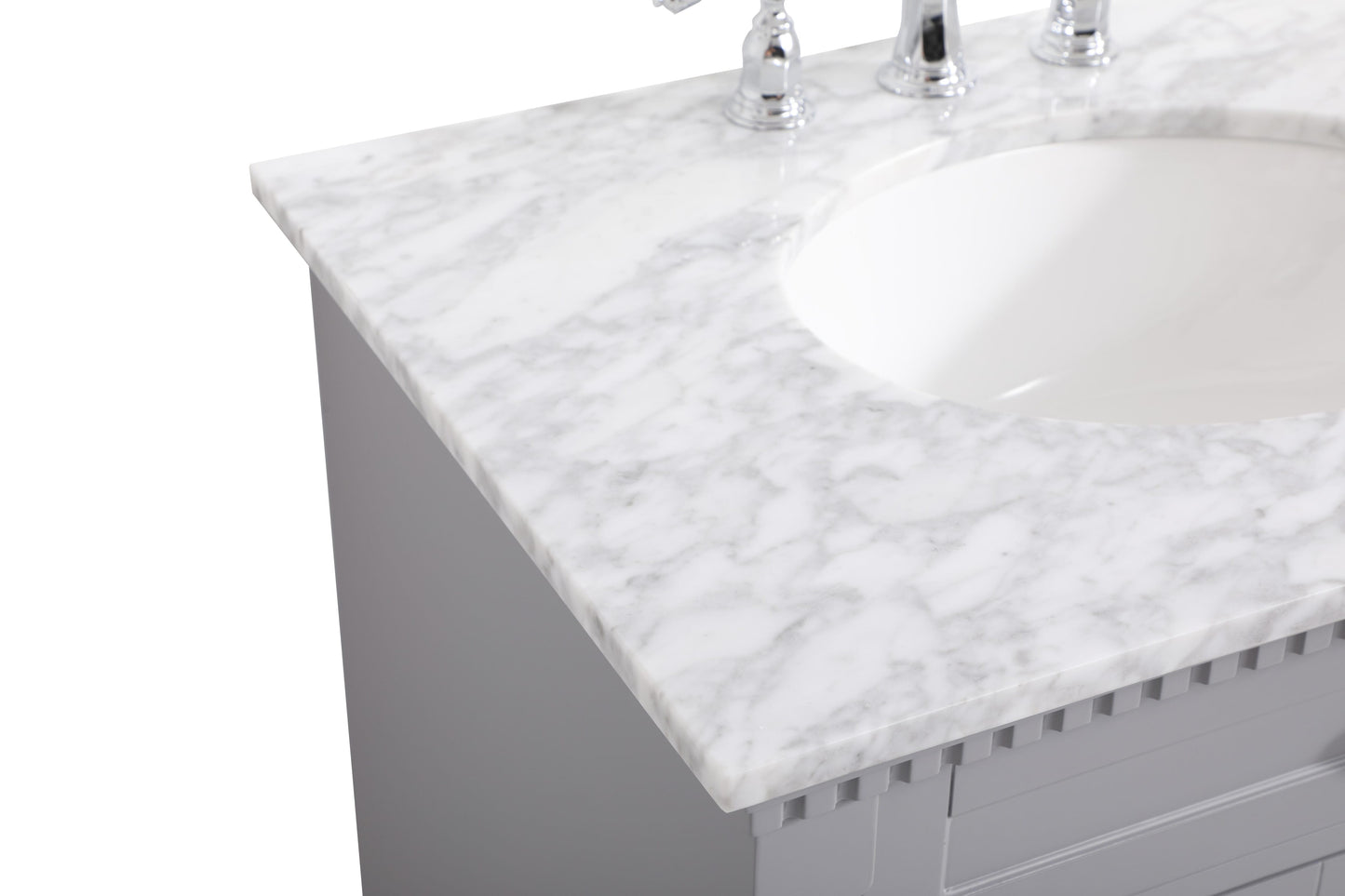 30 inch Single Bathroom Vanity in Grey