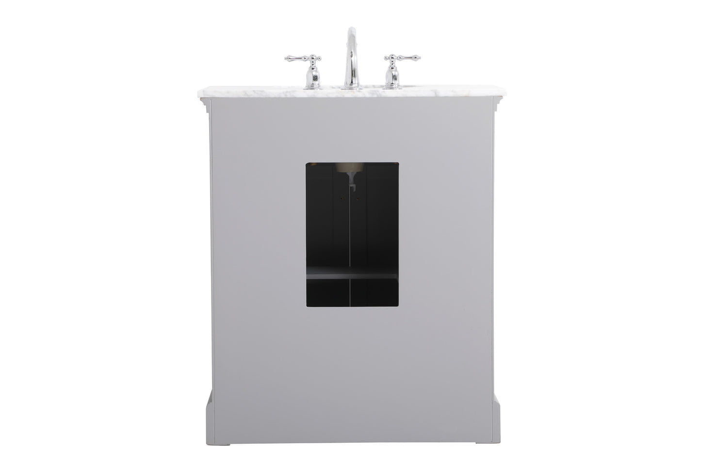 30 inch Single Bathroom Vanity in Grey