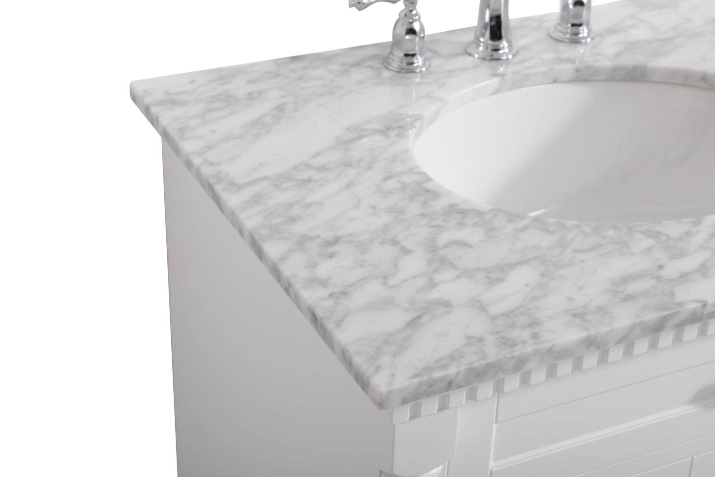 30 inch Single Bathroom Vanity in White