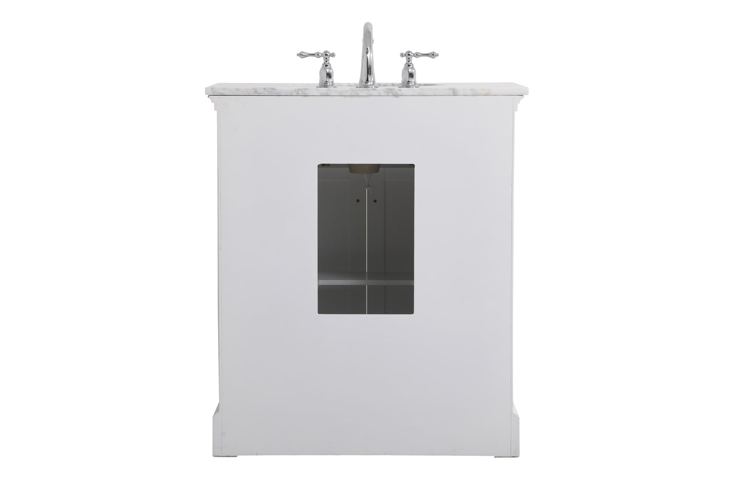 30 inch Single Bathroom Vanity in White