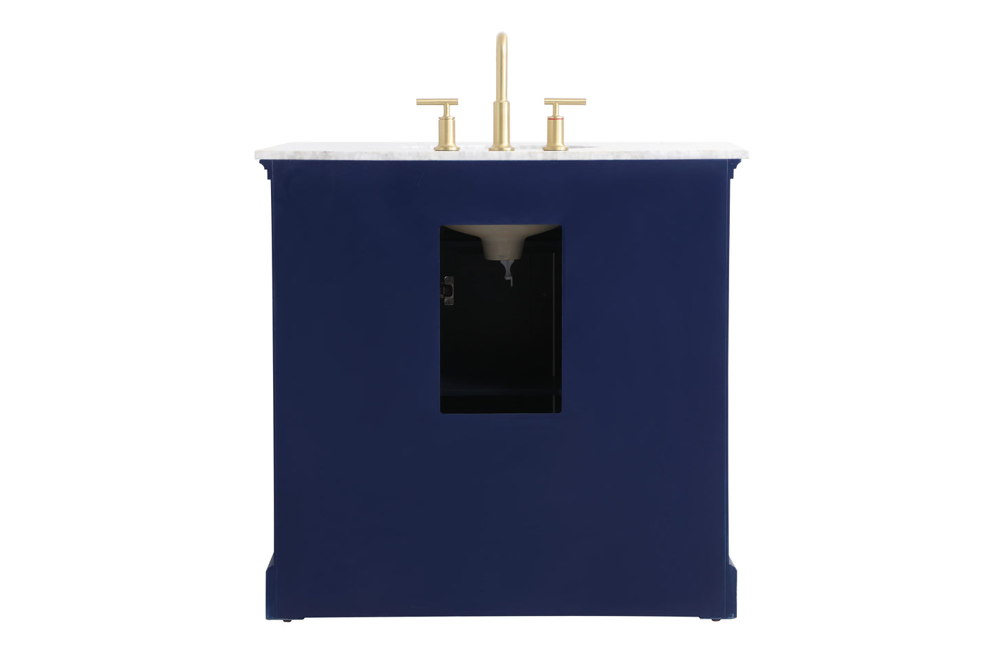 36 inch Single Bathroom Vanity in Blue