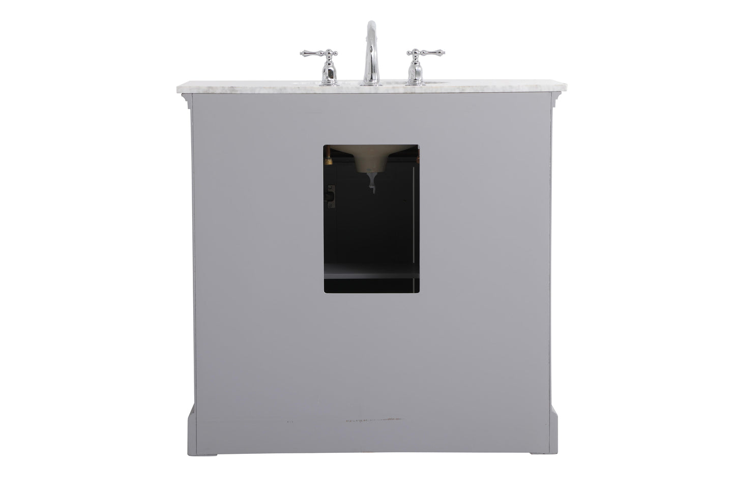 36 inch Single Bathroom Vanity in Grey