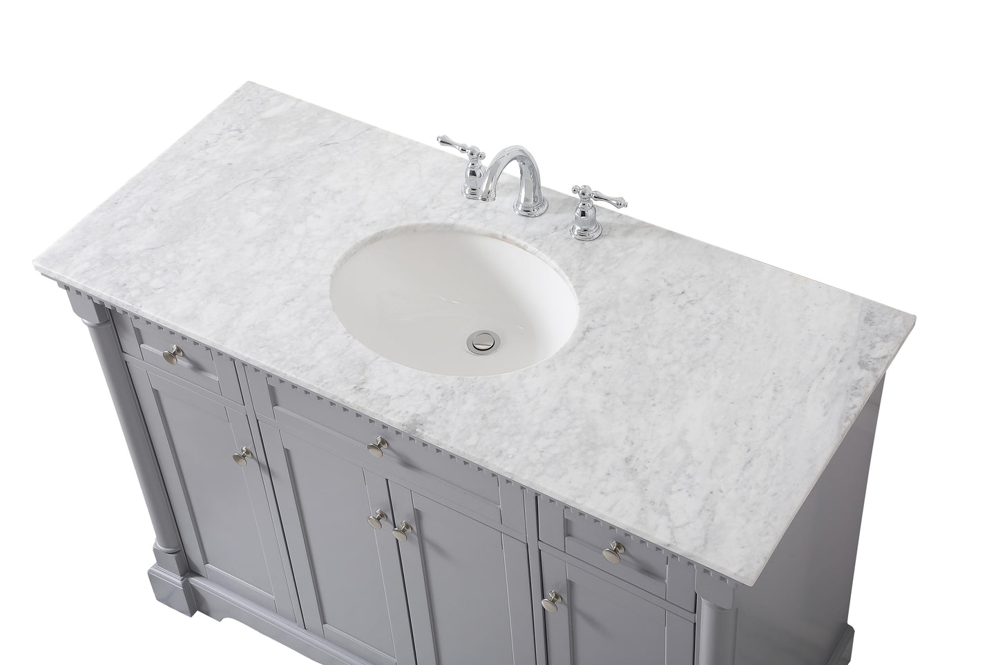 48 inch Single Bathroom Vanity in Grey