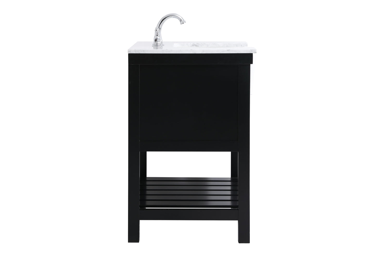 36 inch Single Bathroom Vanity in Black