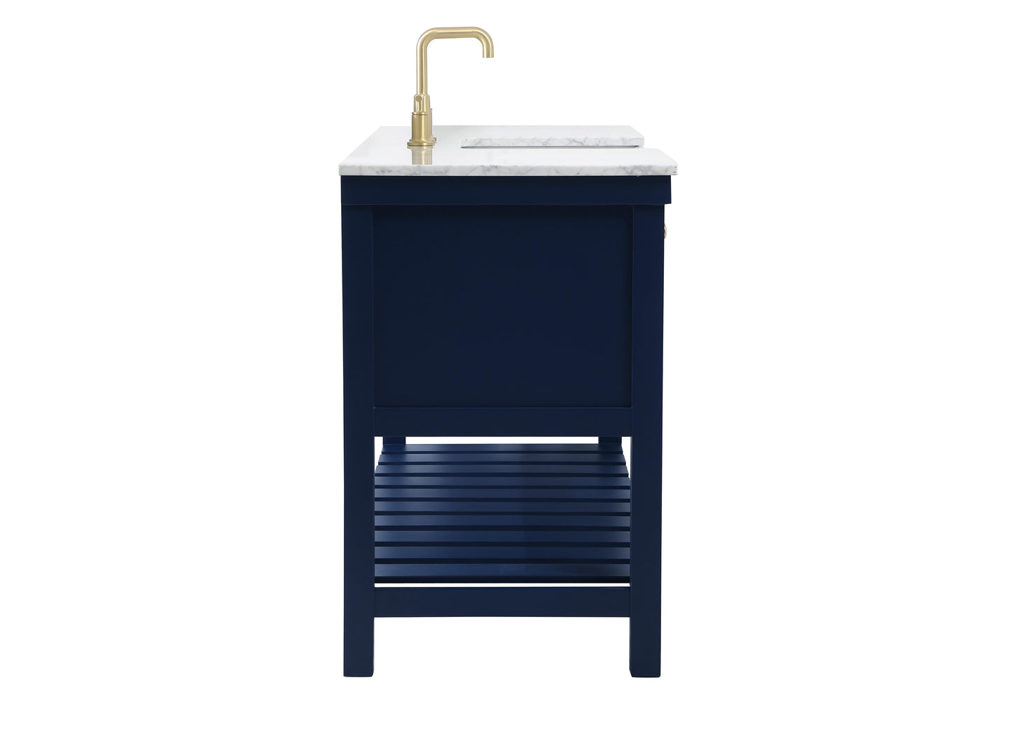 60 inch Single Bathroom Vanity in Blue