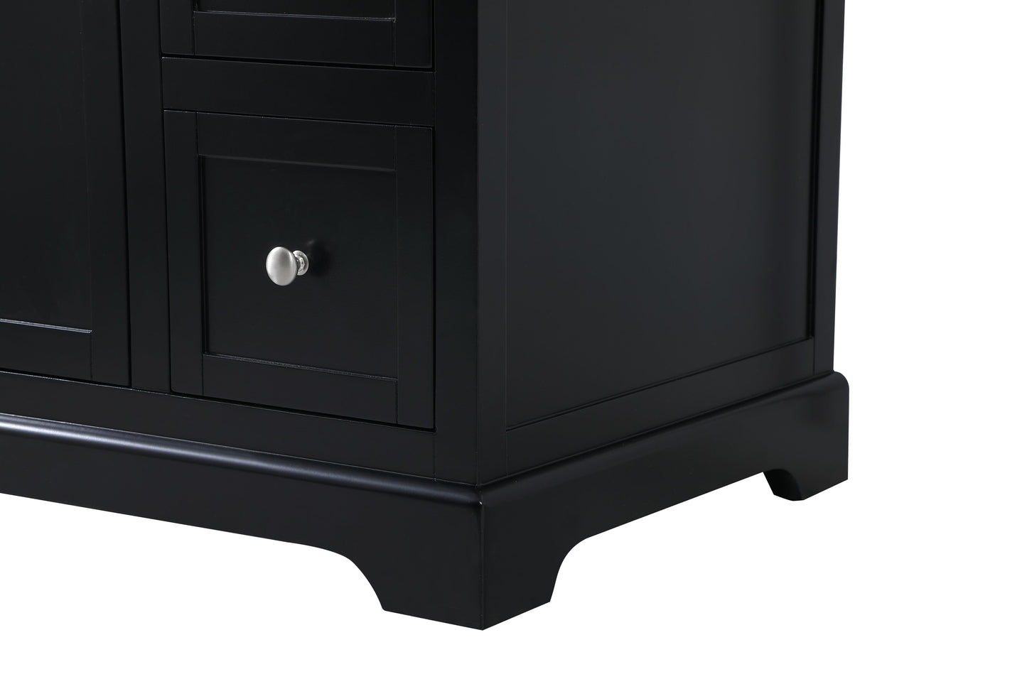 48 inch Single Bathroom Vanity in Black