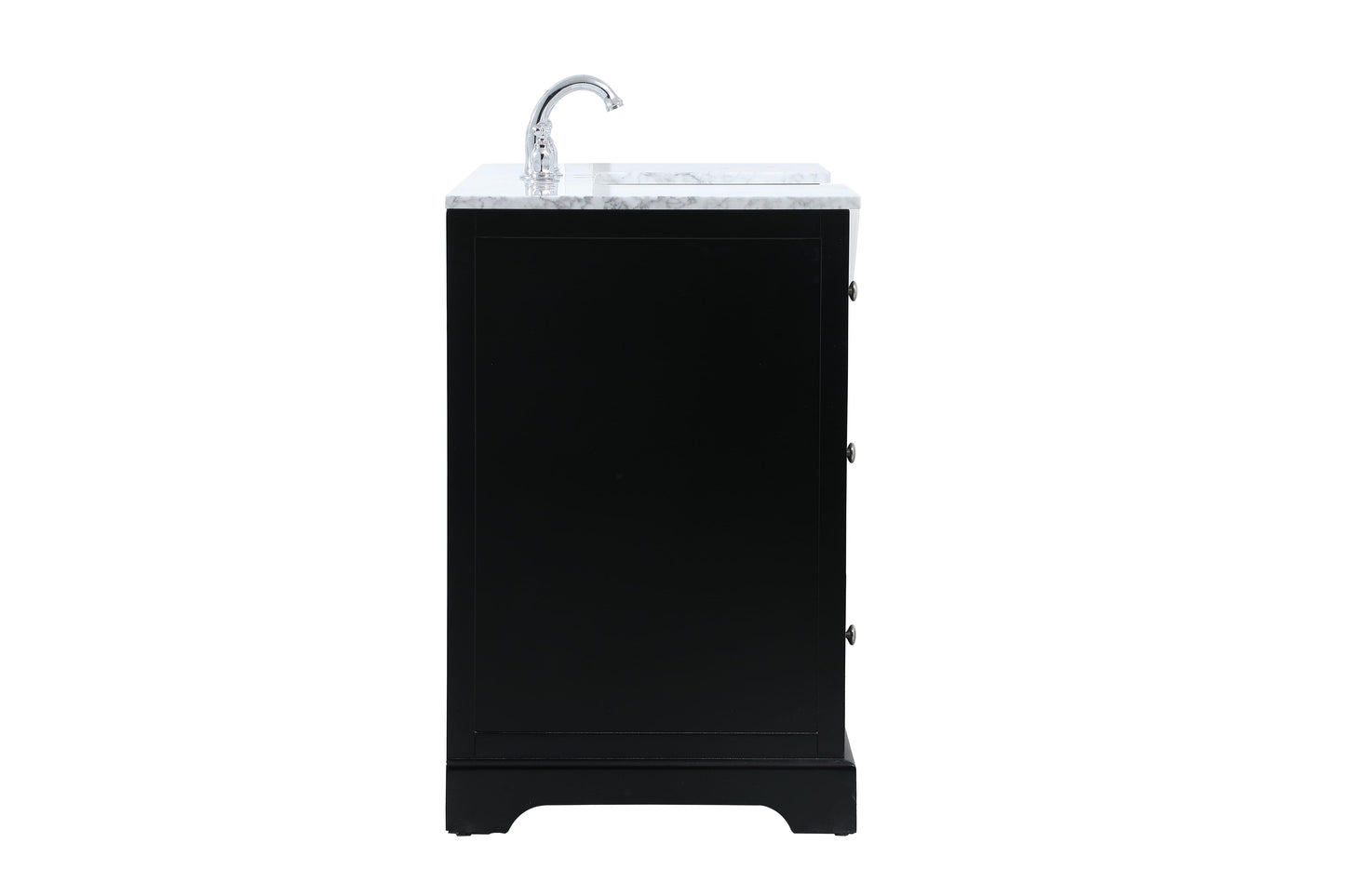 48 inch Single Bathroom Vanity in Black