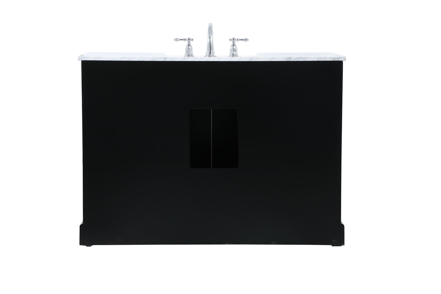 48 inch Single Bathroom Vanity in Black