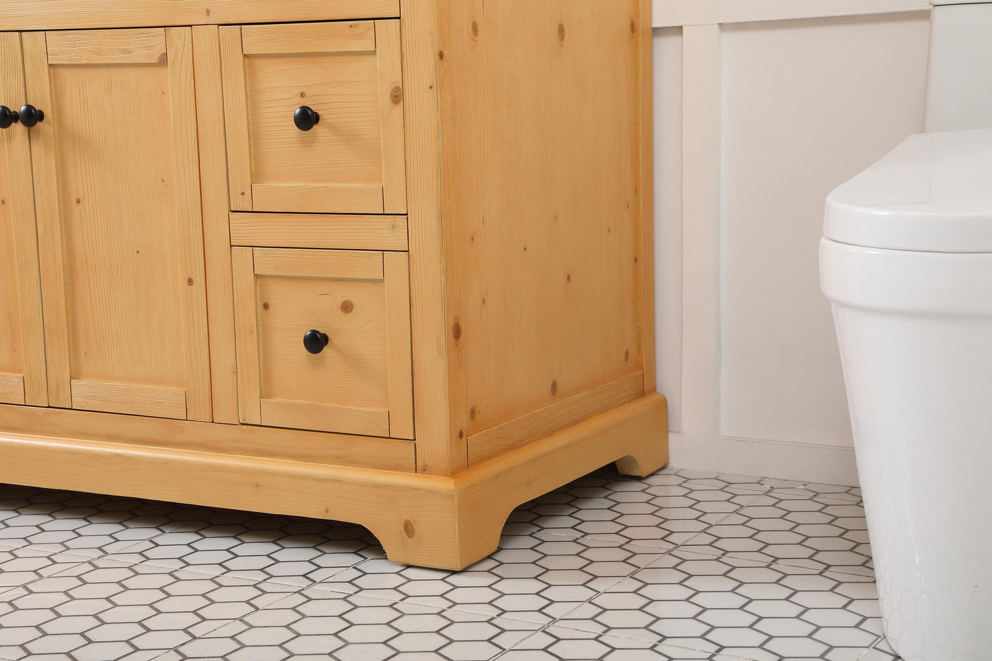 48 inch Single Bathroom Vanity in Natural Wood