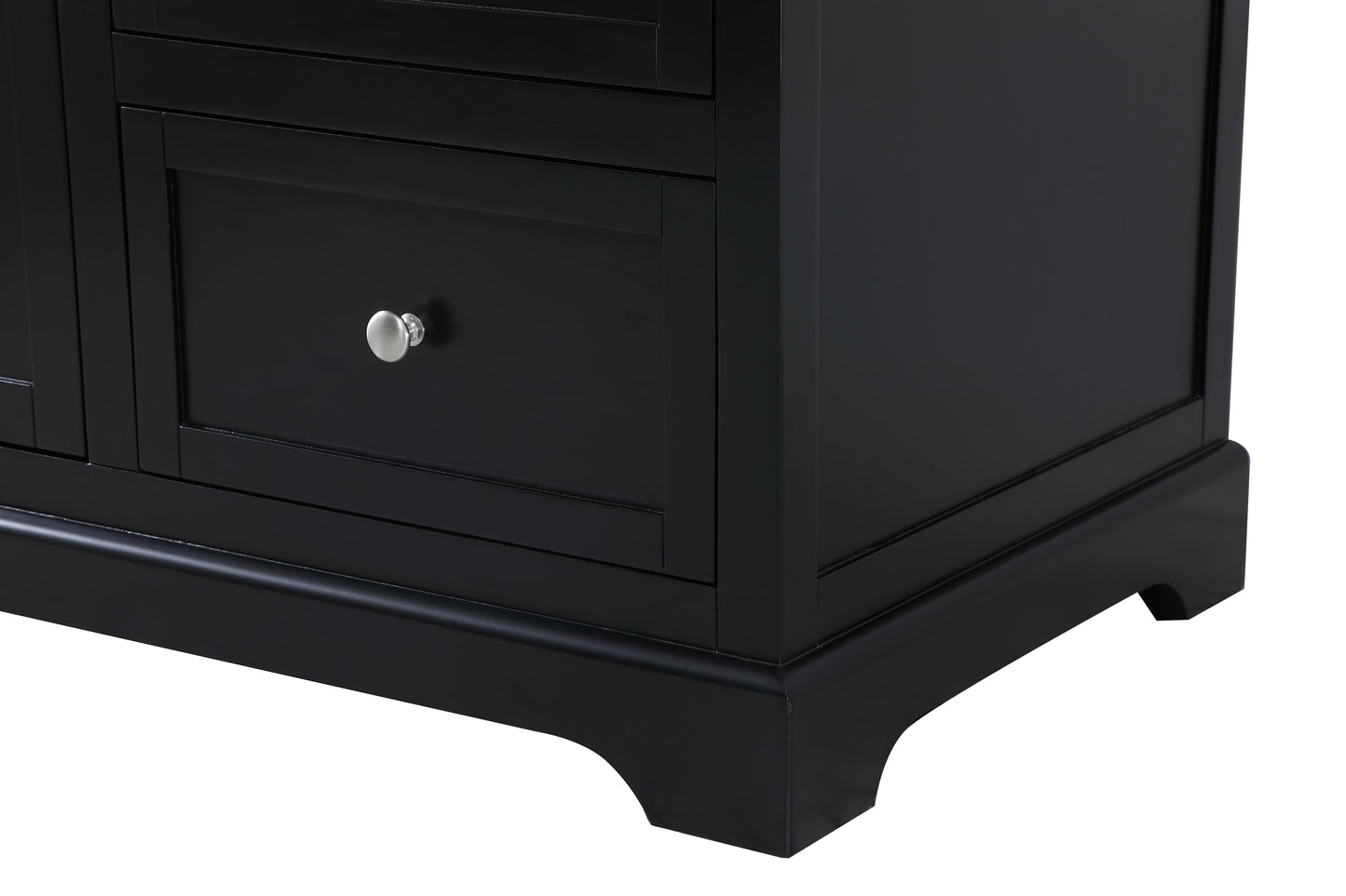 60 inch Single Bathroom Vanity in Black