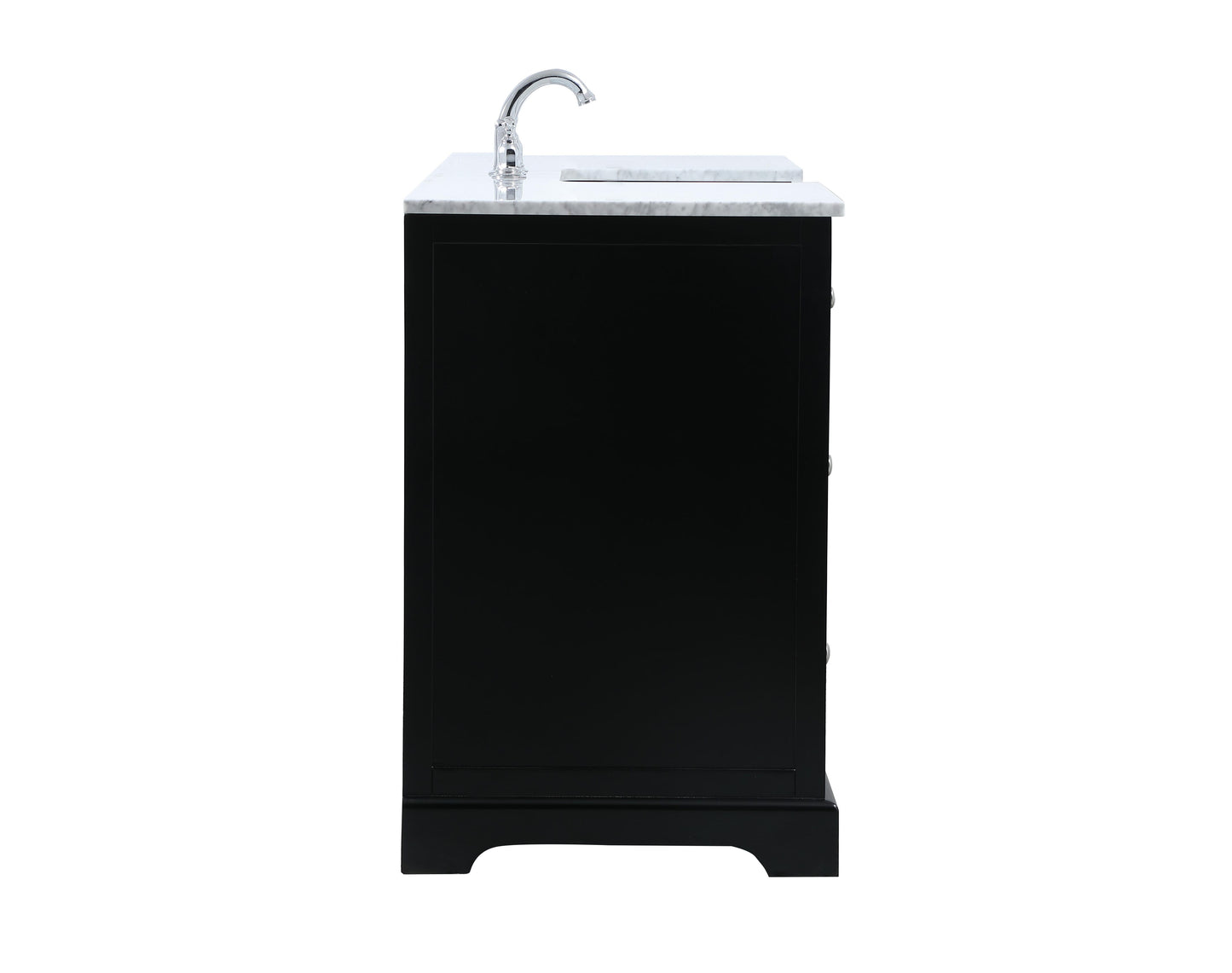 60 inch Single Bathroom Vanity in Black