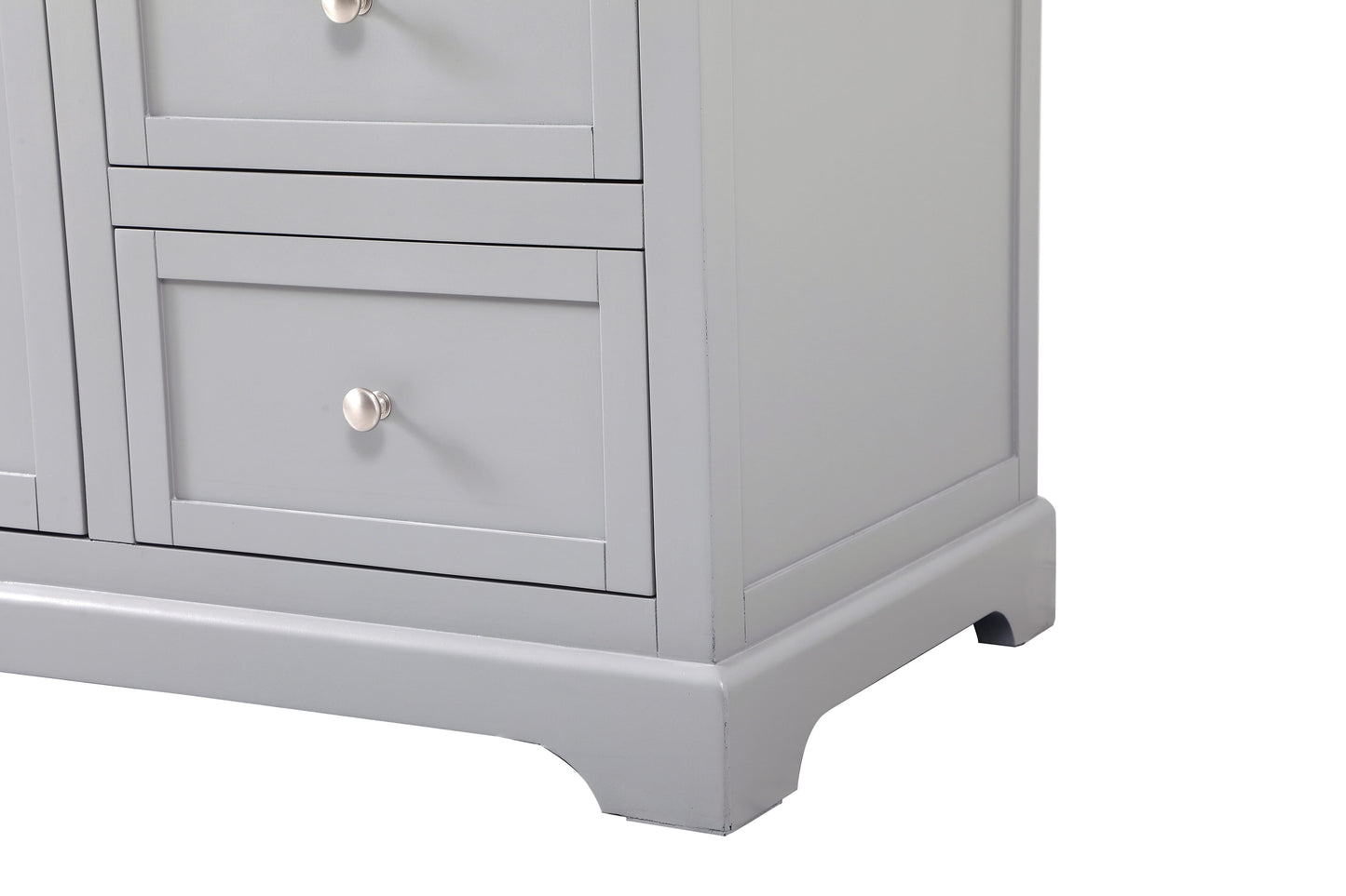 60 inch Single Bathroom Vanity in Grey