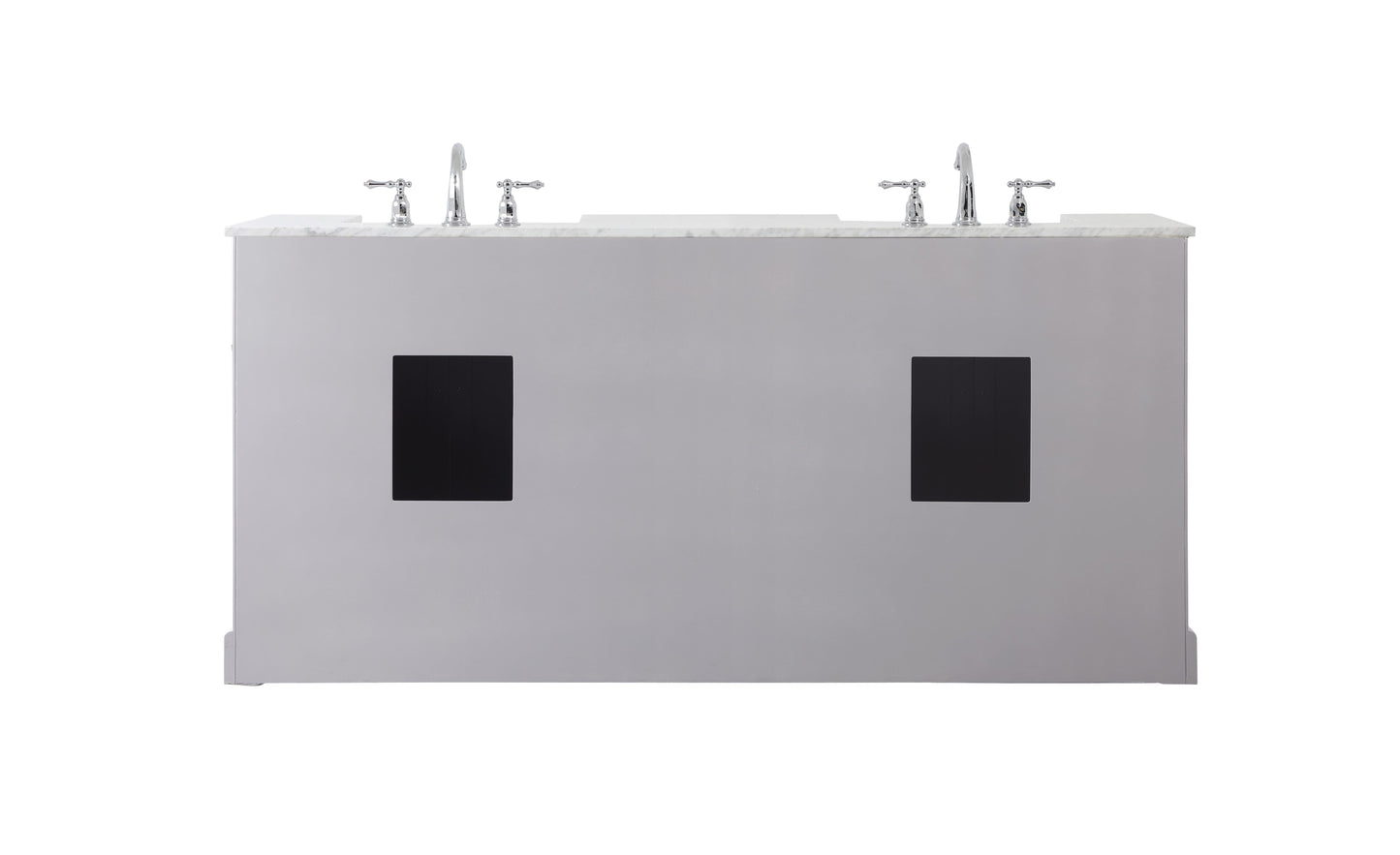 72 inch Double Bathroom Vanity in Grey