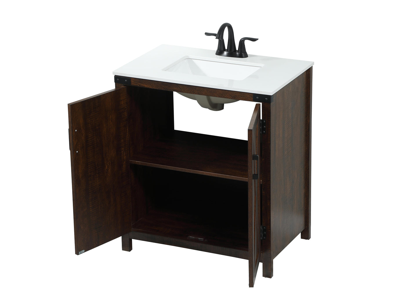 30 inch Single Bathroom Vanity in Expresso - BC4703034EX