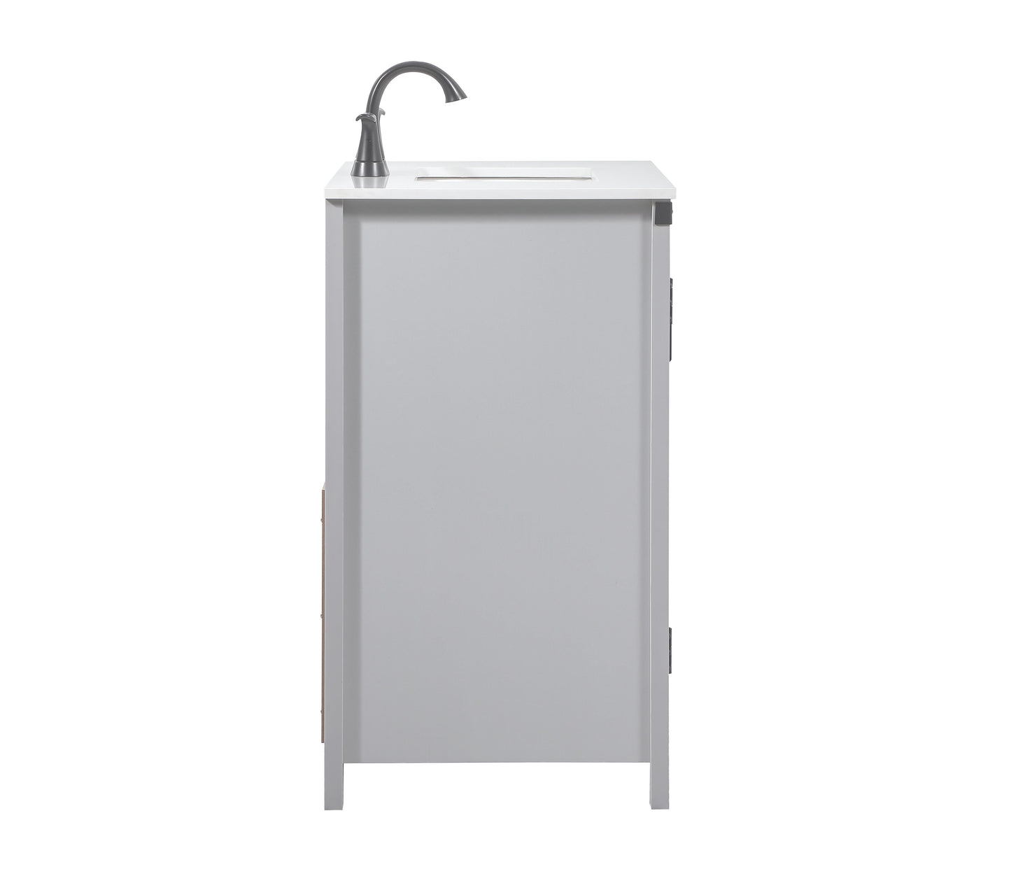 30 inch Single Bathroom Vanity in Grey - BC4703034GR