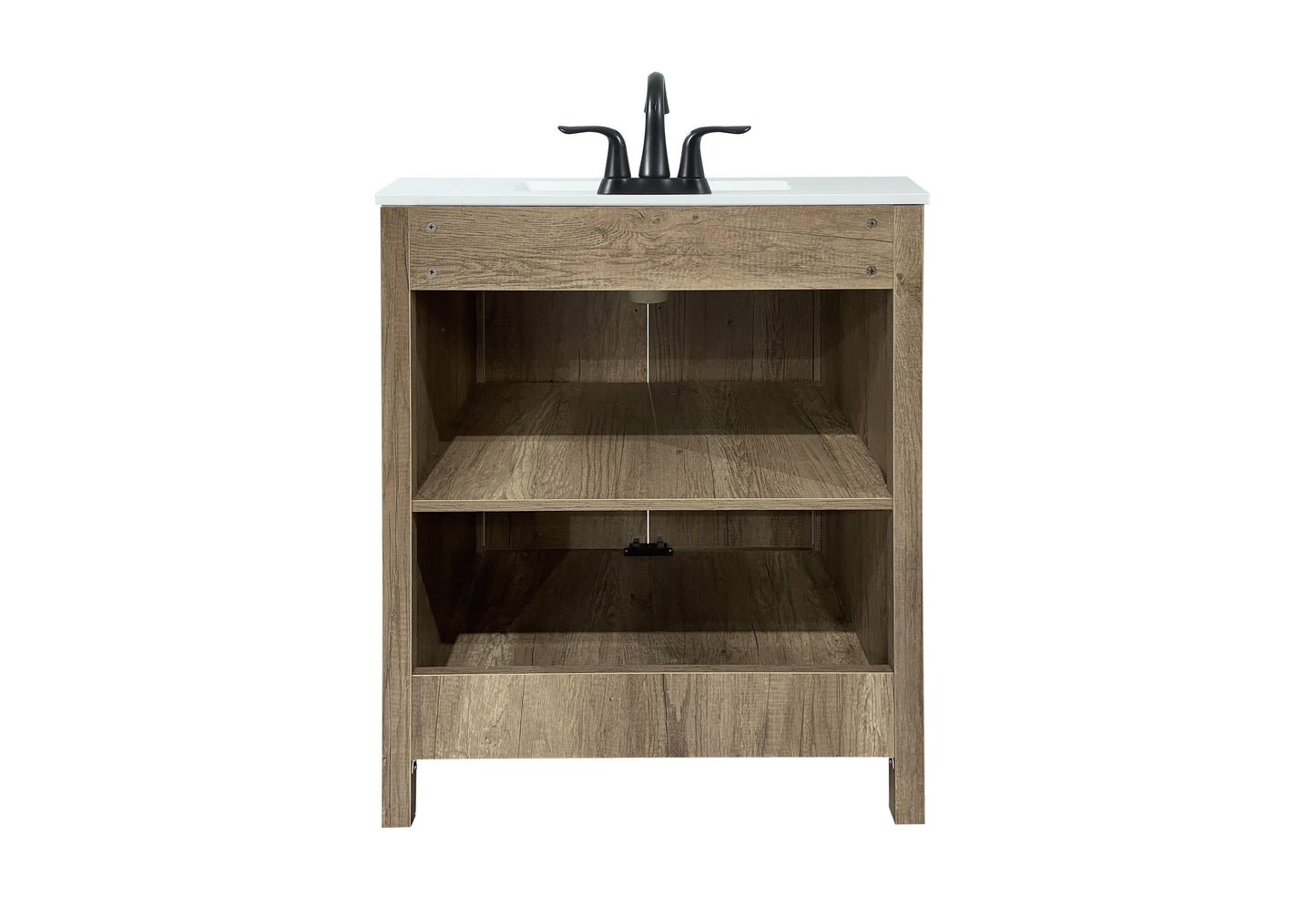 30 inch Single Bathroom Vanity in Natural Oak - BC4703034NT