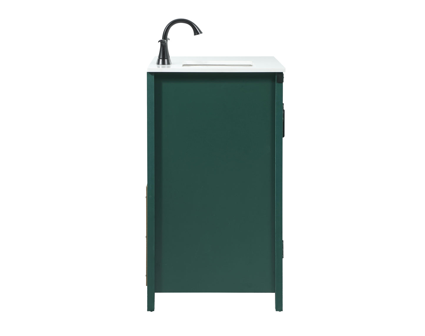 32 inch Single Bathroom Vanity in Green - BC4703234GN