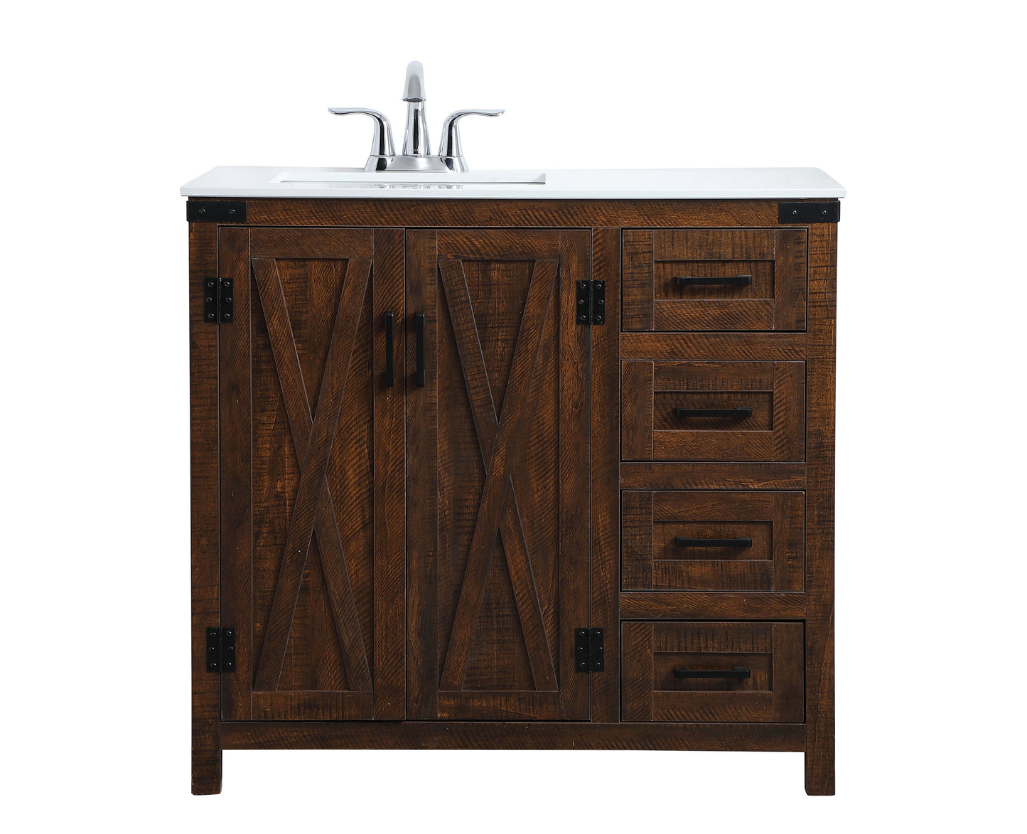 36 inch Single Bathroom Vanity in Espresso - BC4703634EX