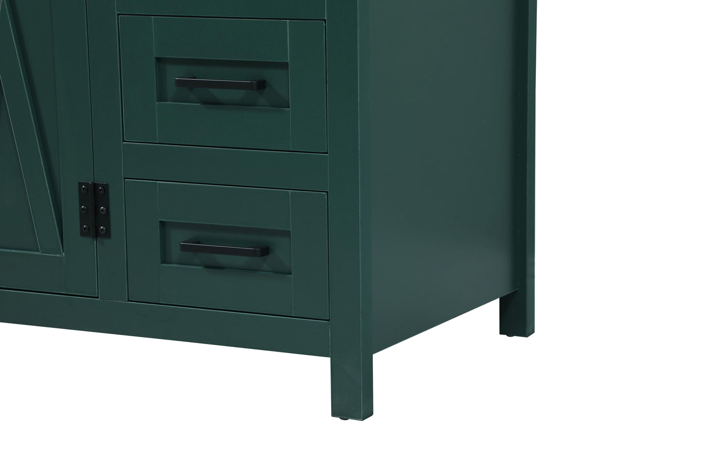 36 inch Single Bathroom Vanity in Green