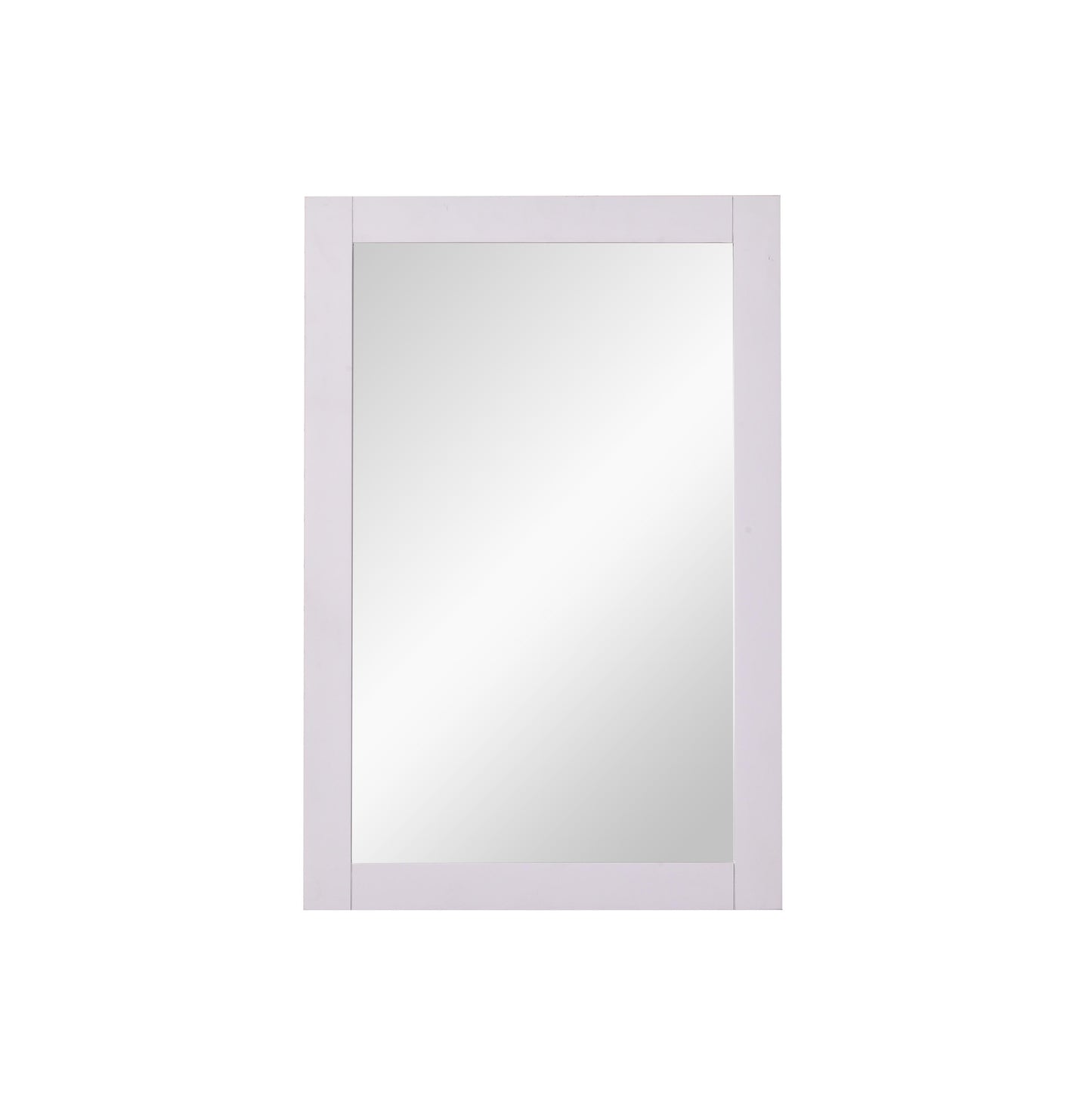 Envision, Aqua 22 in. Contemporary Mirror in White, Contemporary, White - MR3402232W